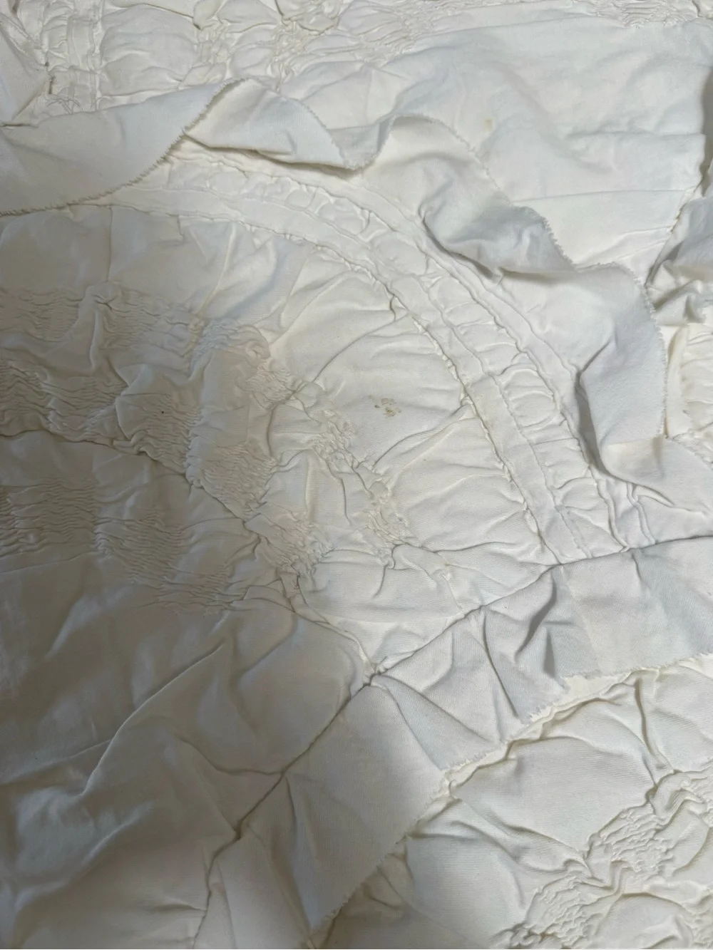 Anthropologie Rivulets King quilt and 2 king shams